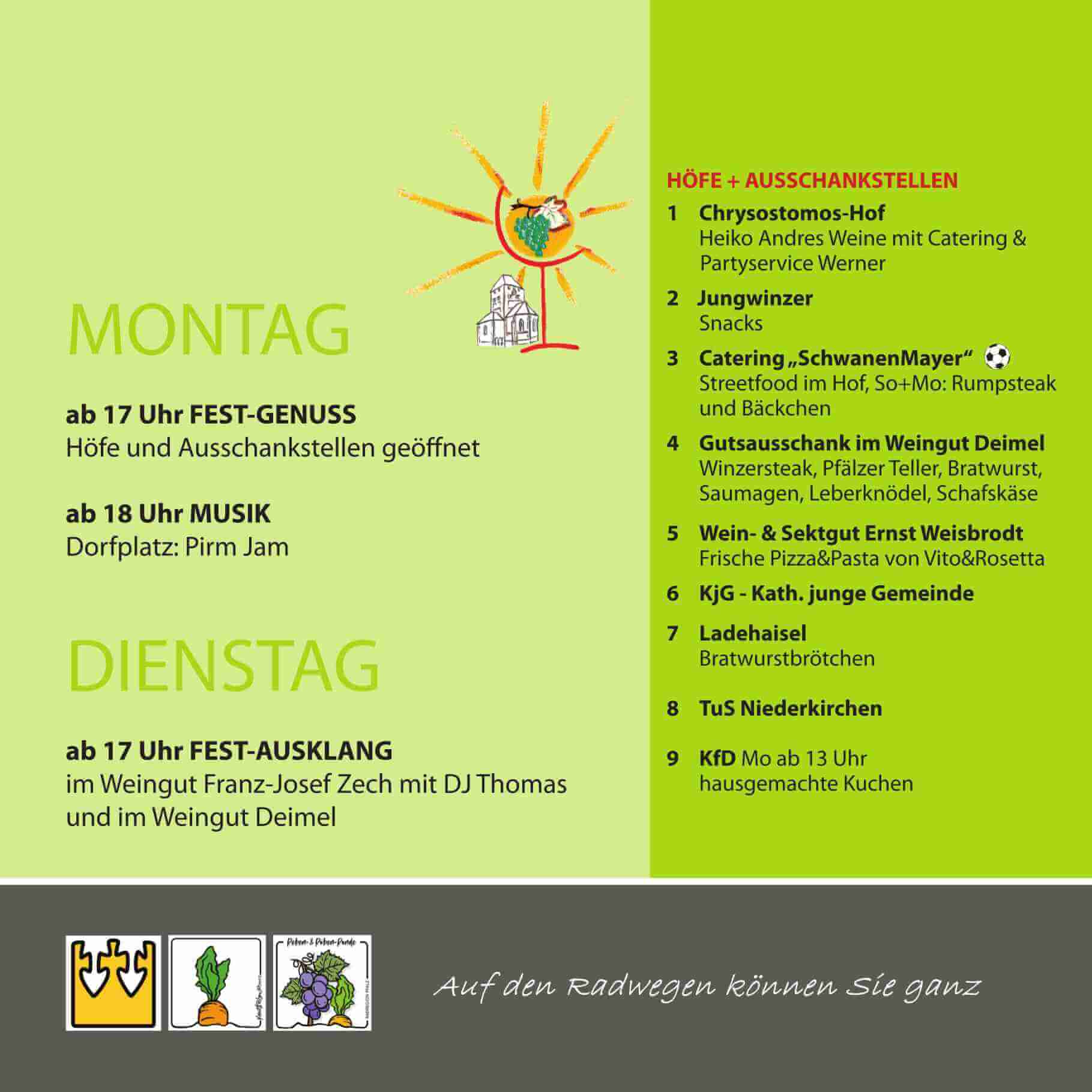 Fest um den Wein Niederkirchen 2026