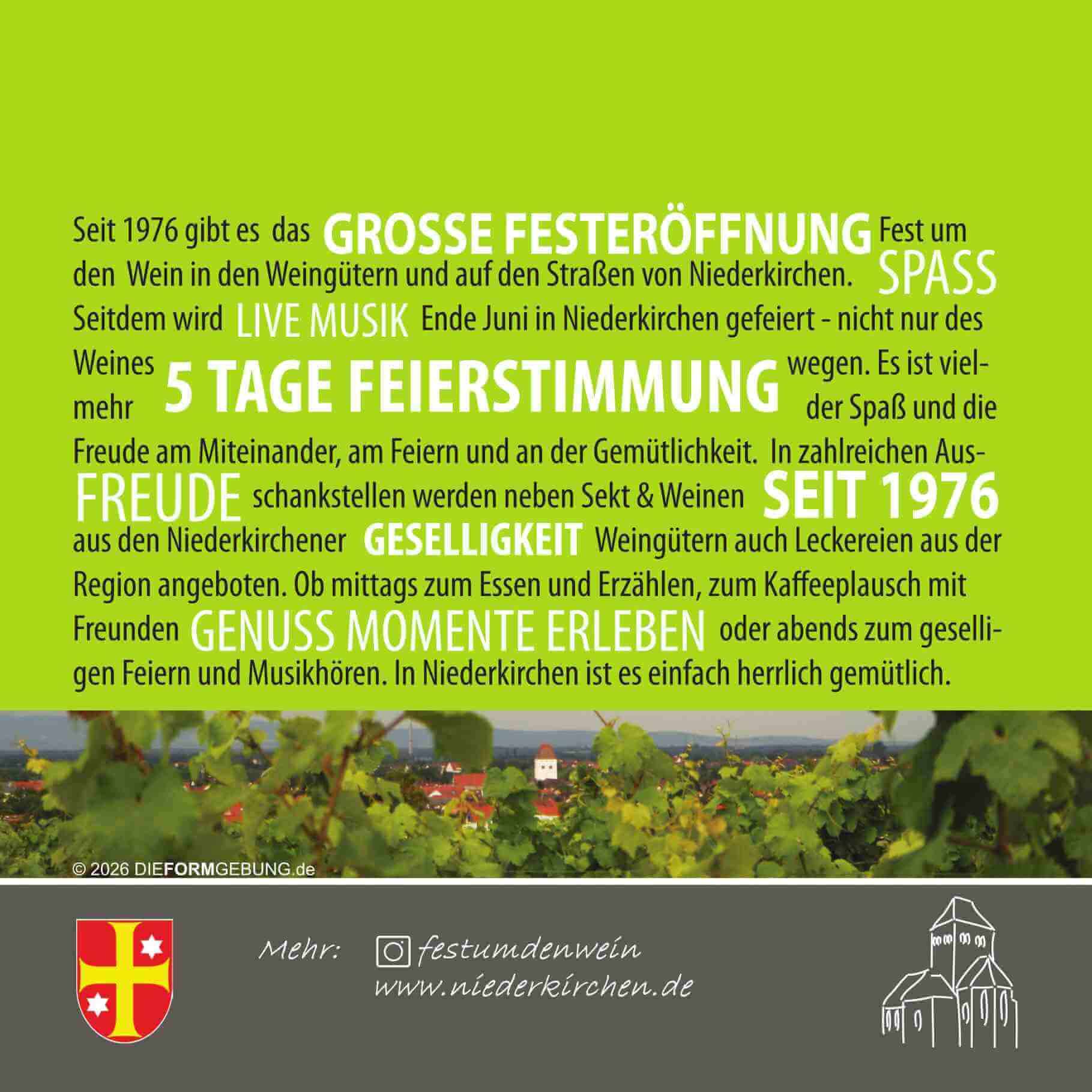 Fest um den Wein Niederkirchen 2026
