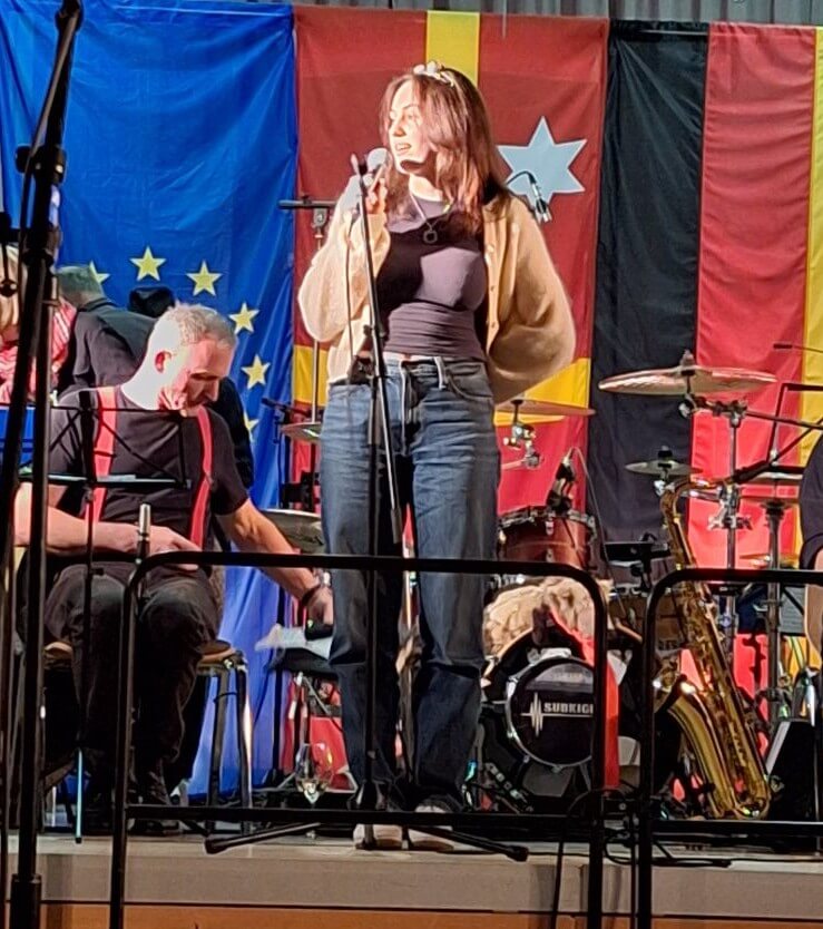 Weinprinzessin Anna III Musikfestival Niederkirchen